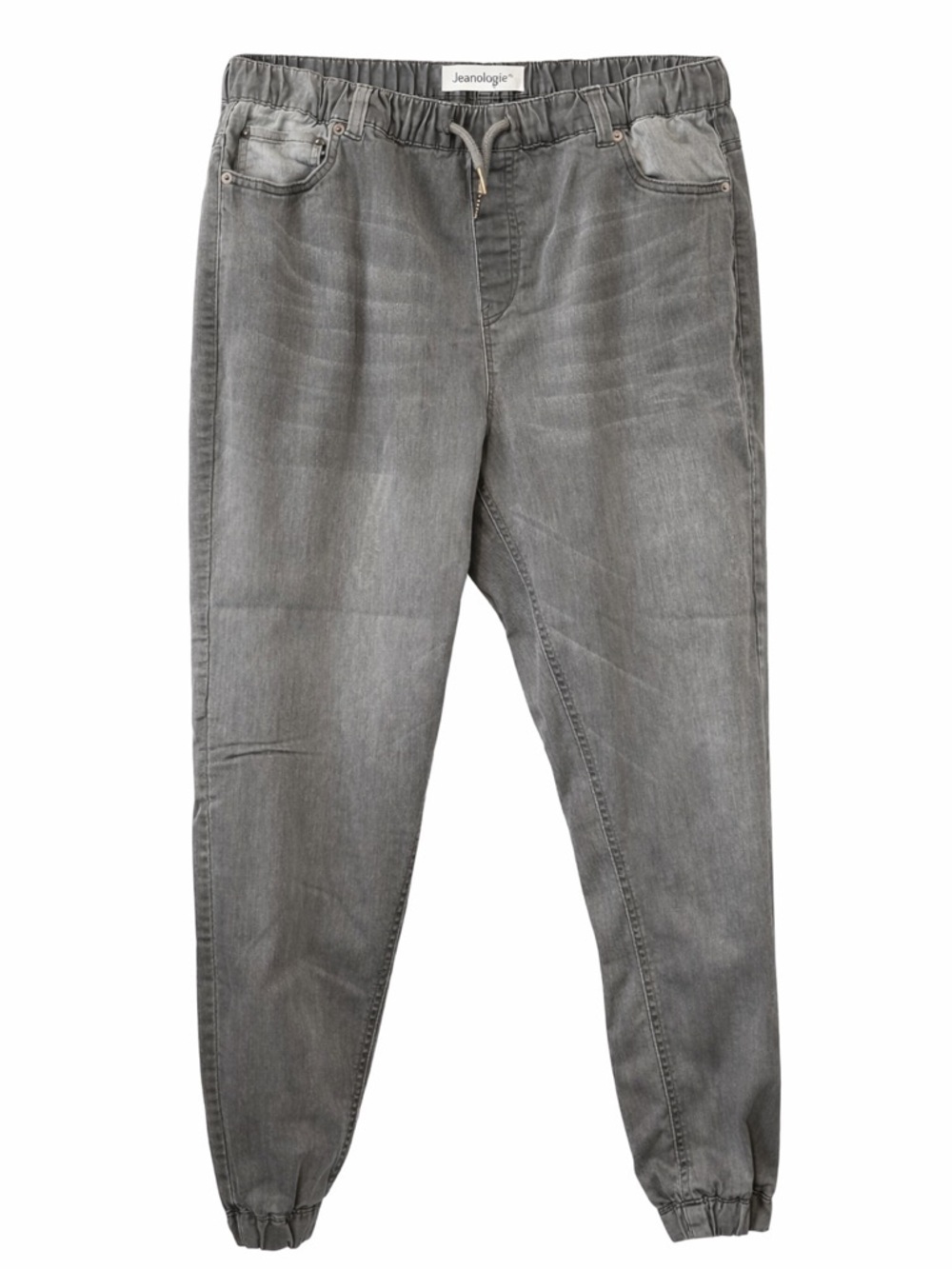 Jeanologie Grey Jogger Jeans Size 38 Stretch Denim